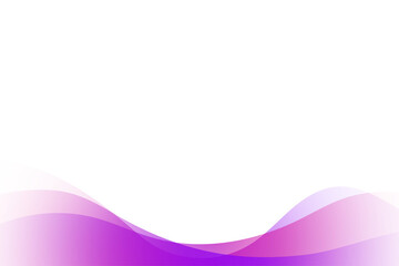 Abstract purple gradient wavy background with black backdrop for modern design purposes