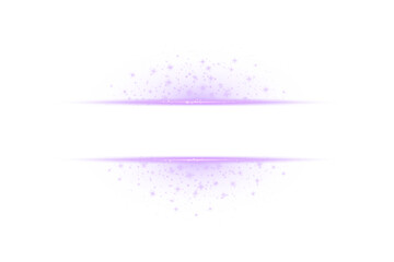 Elegant lilac abstract design with sparkling stars on a black background