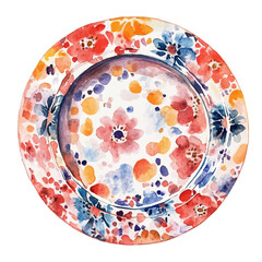 Culture Dish, watercolor drawing vector, isolated on a white background.