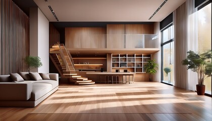 layered interior design showcasing multiple flooring options