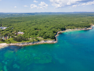 Obraz premium Black Sea Coast near Atliman Beach ,Bulgaria