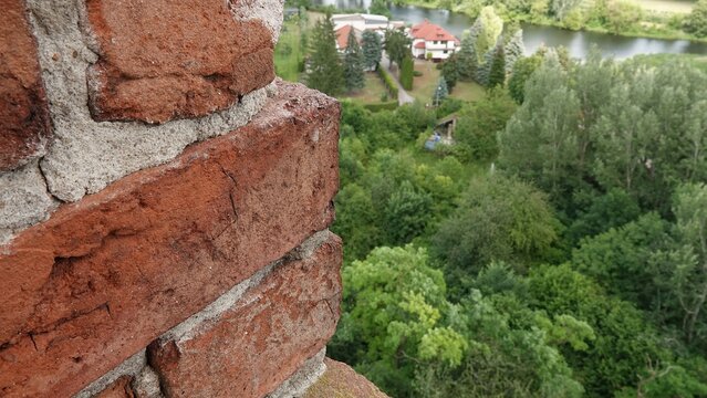 Fototapeta Widok z wieży zamkowej