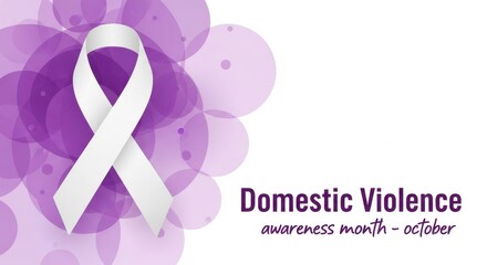 October is the Domestic Violence Awareness Month in USA