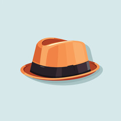 Fototapeta premium Hipster Style Vector Graphic of a Hat Icon for Professional Designs