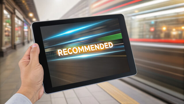 AI Personalized Ads concept. Experience personalized advertising with innovative ads that capture attention and drive engagement