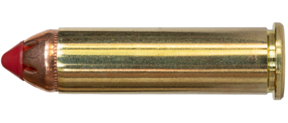 Polymer tipped 357 magnum cartridge designed for lever-action rifles