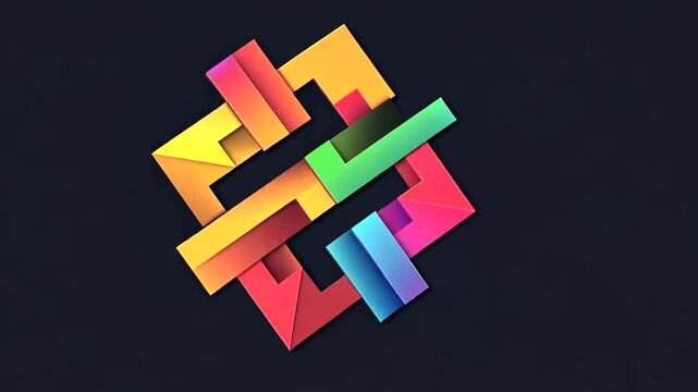 Abstract geometric design