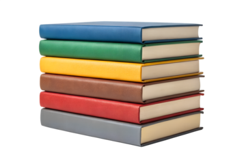 Stack of Colorful Hardcover Books Education, Reading, and Knowledge