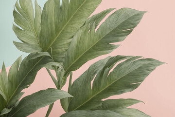 Soft Overlapping Tropical Leaves

