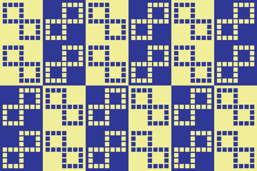 Fototapeta premium Rectangle and Square Shapes and Designs Blue Colors Geometric Pattern Abstract Background Geometric Background