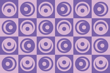 Circle Shapes and Designs Purple Colors Geometric Pattern Abstract Background Geometric Background