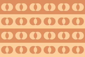 Circle Shapes and Designs Brown Colors Geometric Pattern Abstract Background Geometric Background