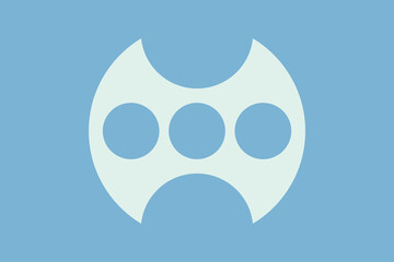 Circle Shapes and Designs Blue Colors Geometric Pattern Abstract Background Geometric Background