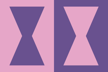 Triangle Shapes and Designs Purple Colors Geometric Pattern Abstract Background Geometric Background