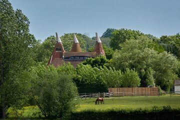 Quintessential England – Oast Houses Nestled in Kent