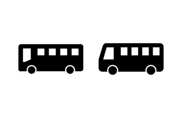 Bus icon vector illustration. bus sign and symbol. transport symbol