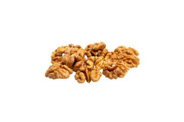 Walnut kernels – PNG, front view, isolated on transparent background