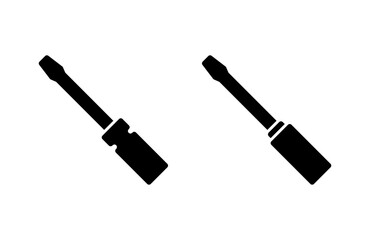 Screwdriver icon vector illustration. tools sign and symbol