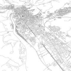 Obraz premium 3D illustration of city and urban in Cosenza Italy