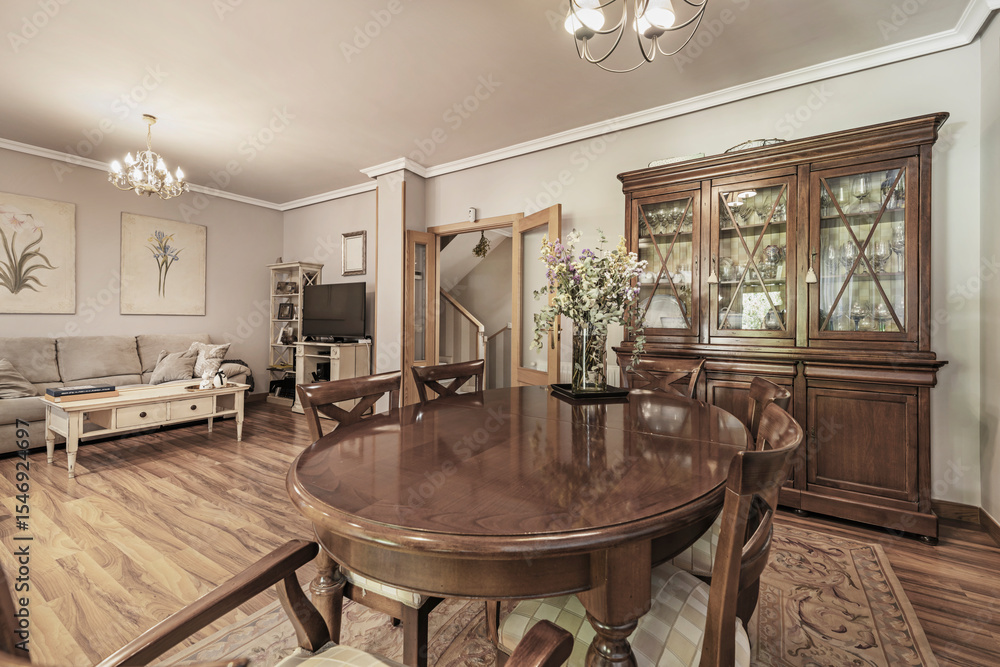 Poster the shape and size of the dining table depend largely on the available space and the number of peopl