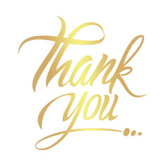Thank you vector handwritten calligraphy 9