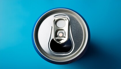 lviv ukraine may 6 2025 kronenbourg blanc 1664 beer zero alcohol free can on blue background