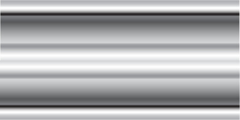 Fototapeta premium Texture panorama of silver metal with reflection. Vector. Eps10background texture for design. Vector