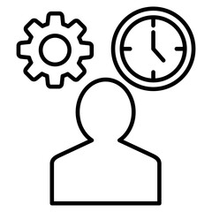 Working Time icon
