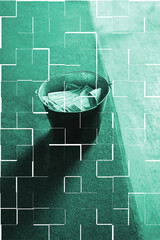 Colorized PNG Overlay of Bucket of Dollar Bills from Drag Show on Transparent Background
