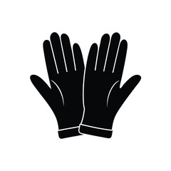 Obraz premium dental hygienist element isolated protective glove on white background