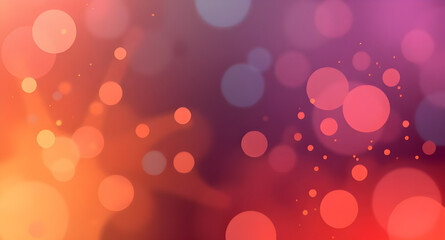 red bokeh background