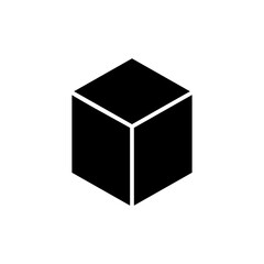 Box icon symbol for apps and websites. box sign and symbol, parcel, package