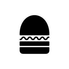 Burger icon symbol for apps and websites. burger sign and symbol. hamburger