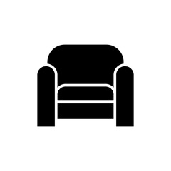 Sofa icon symbol for apps and websites. sofa sign and symbol. furniture icon