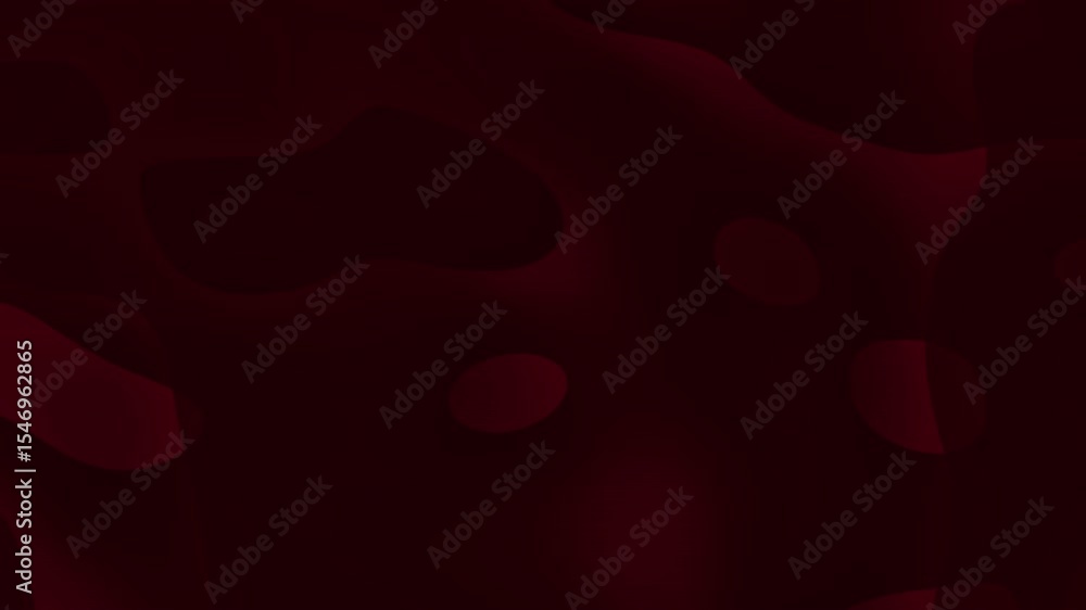 Aufkleber abstract shapes in various shades of red, creating a visually engaging and deep, textured background