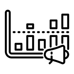 Average icon, line icon style