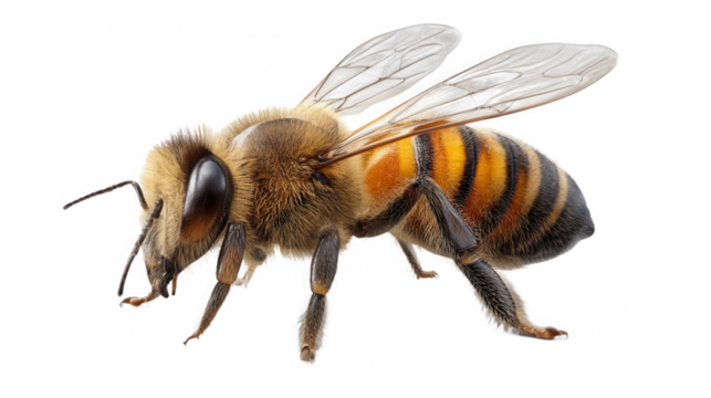 Close-up of a Honeybee