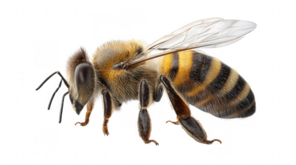 Detailed View of a Honeybee