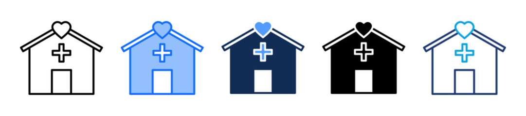 Hospice multiple icon