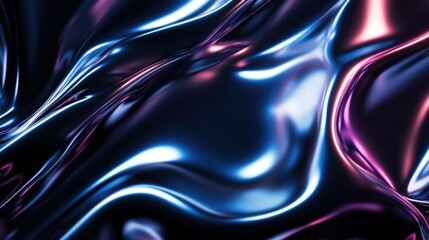 Obraz premium Abstract liquid metal