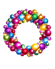 Obraz premium Elegant Christmas and New Year designs with festive ornaments