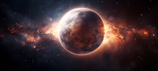 Galaxy Version of sapodilla world,ai generative