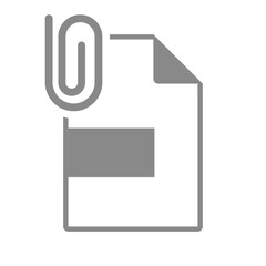 シンプルな書類のベクターアイコン_9