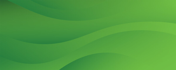 Abstract green wavy background. Vector EPS 10