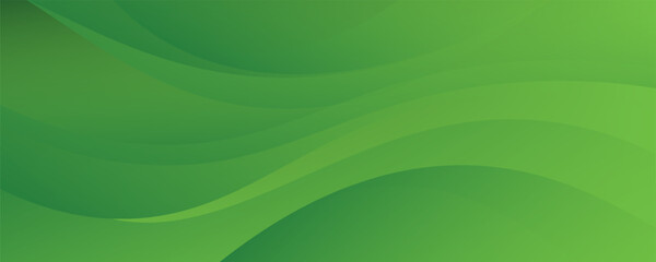 Abstract green wavy background. Vector EPS 10