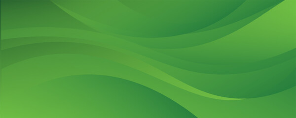 Abstract green wavy background. Vector EPS 10