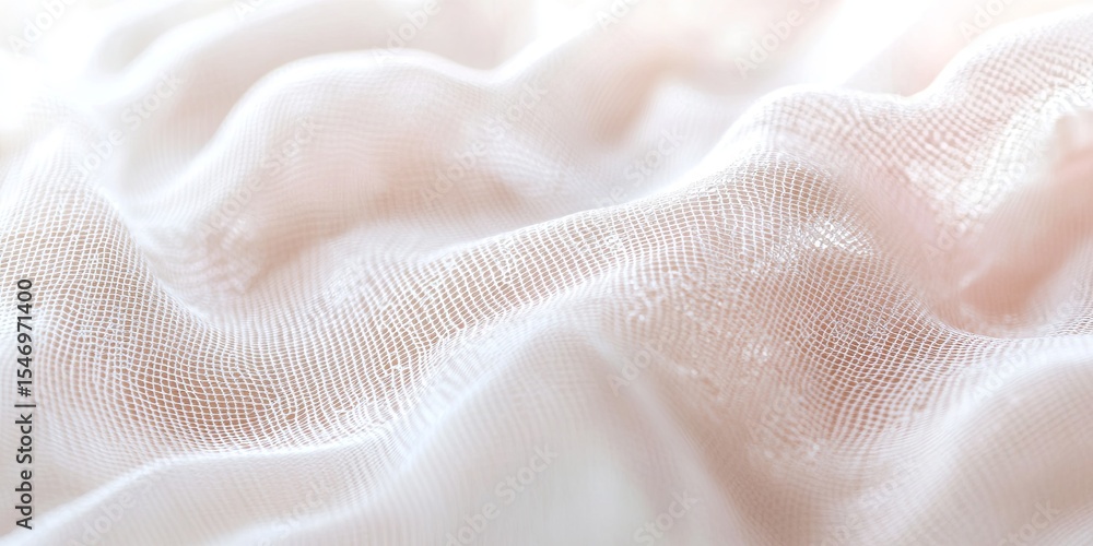 Poster High-resolution close-up of barely visible, delicate patterns on a soft background, ideal for understated, minimalist designs