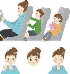 Obraz premium イキイキとした女性-4
