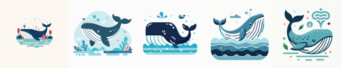 vector of whale