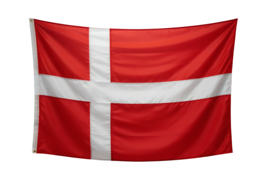 Majestic Waving National Flag of Denmark A Vibrant Symbol of Danish Pride and Heritage